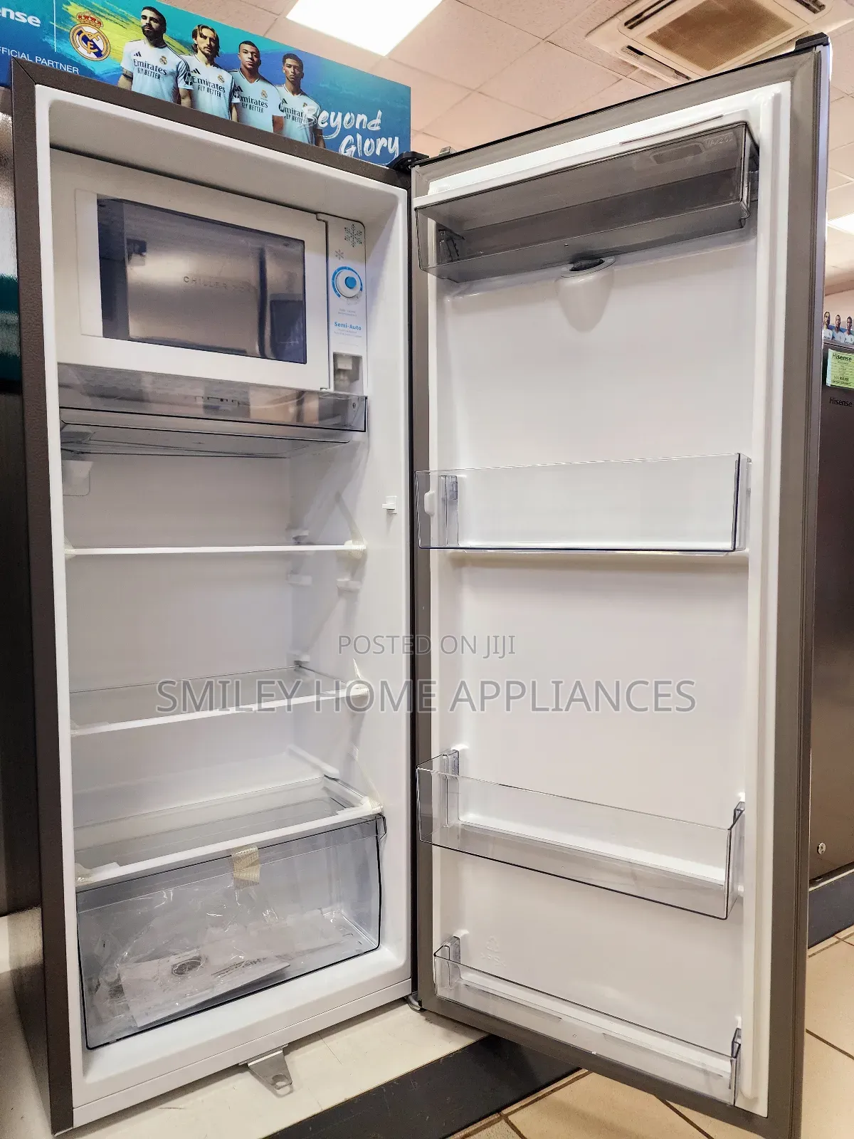 Brand New Hisense 229ltrs Refrigerator With a Dispenser