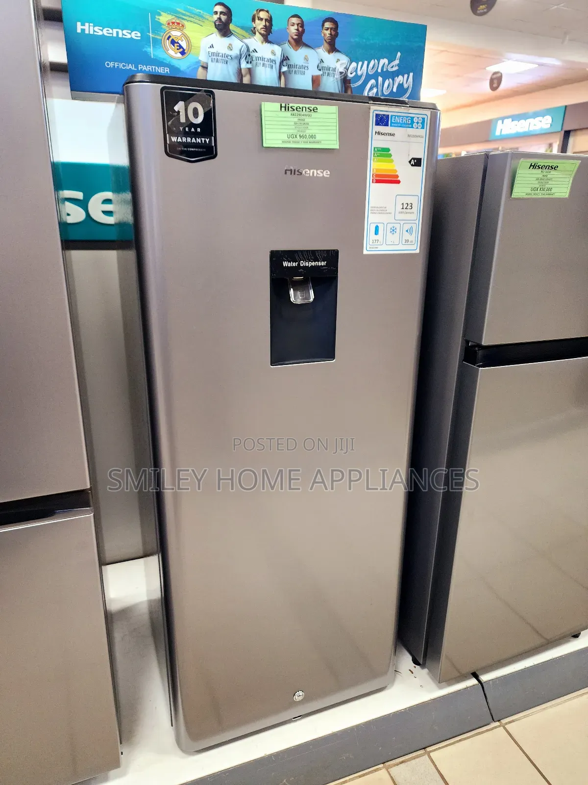 Brand New Hisense 229ltrs Single Door Fridge With Dispenser