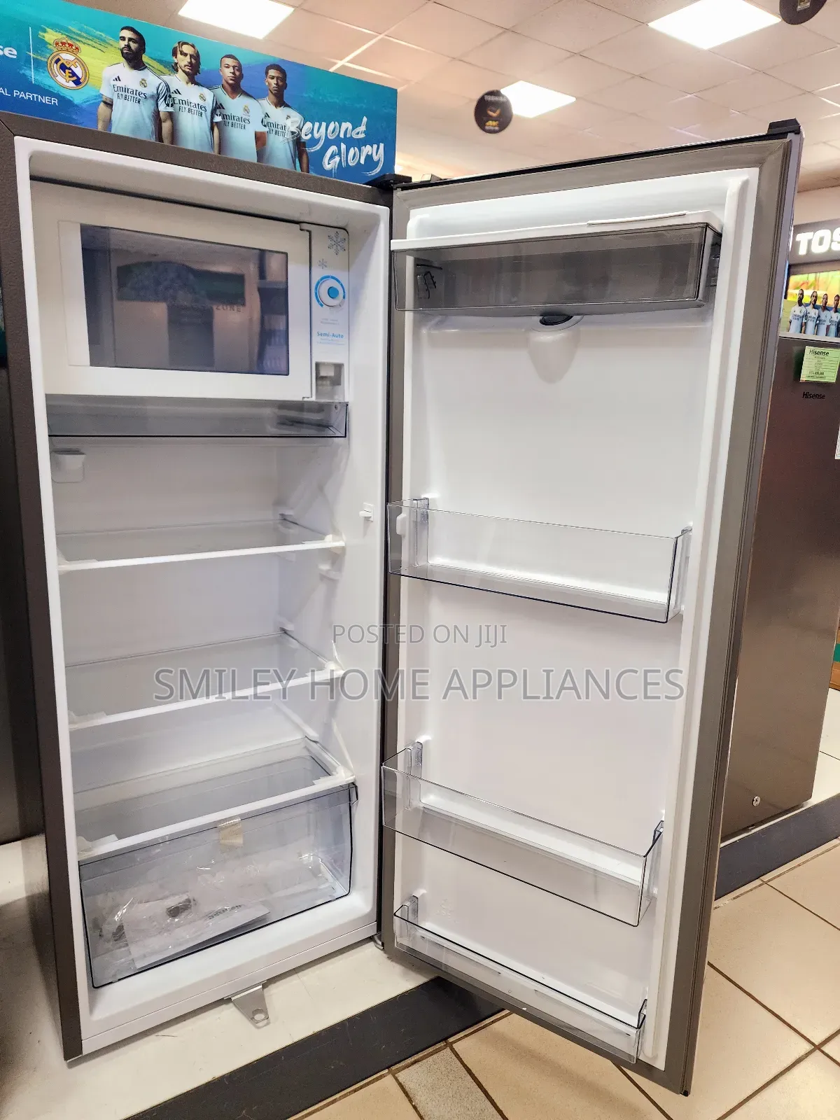 Brand New Hisense 229ltrs Single Door Fridge With Dispenser