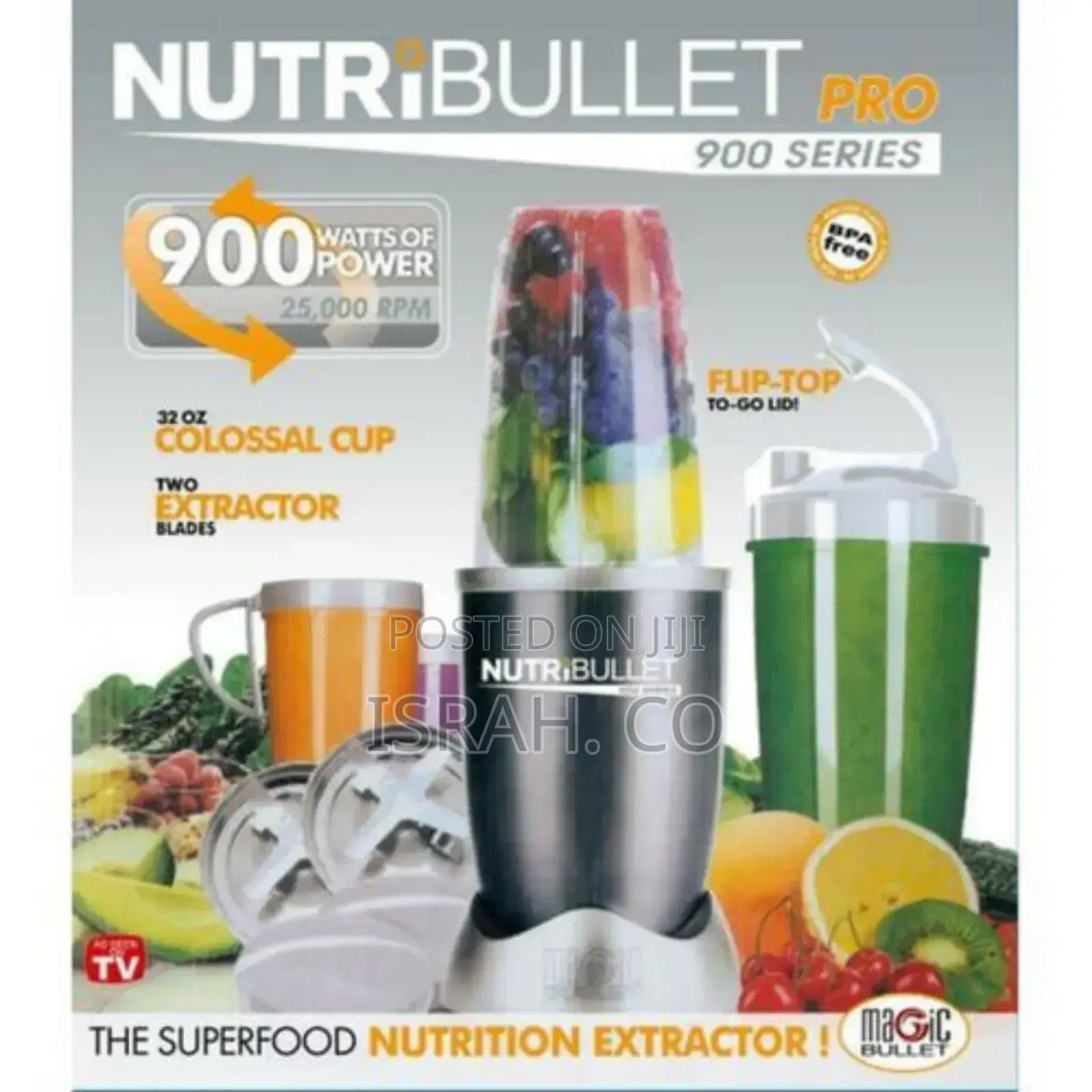 Nutri 900W Nutribullet Pro Juicer Blender Extractor Mixer-