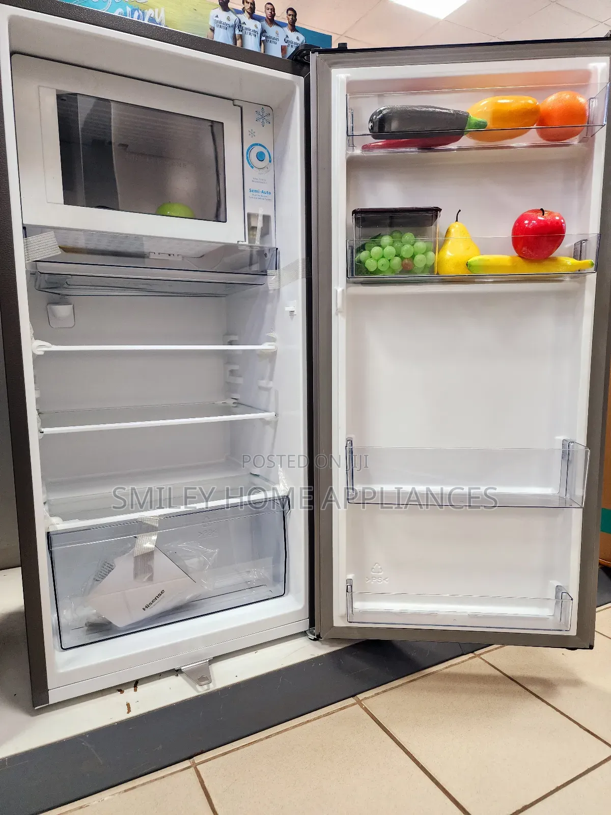 Brand New Restocked 195lts Hisense Single Door Refrigerator