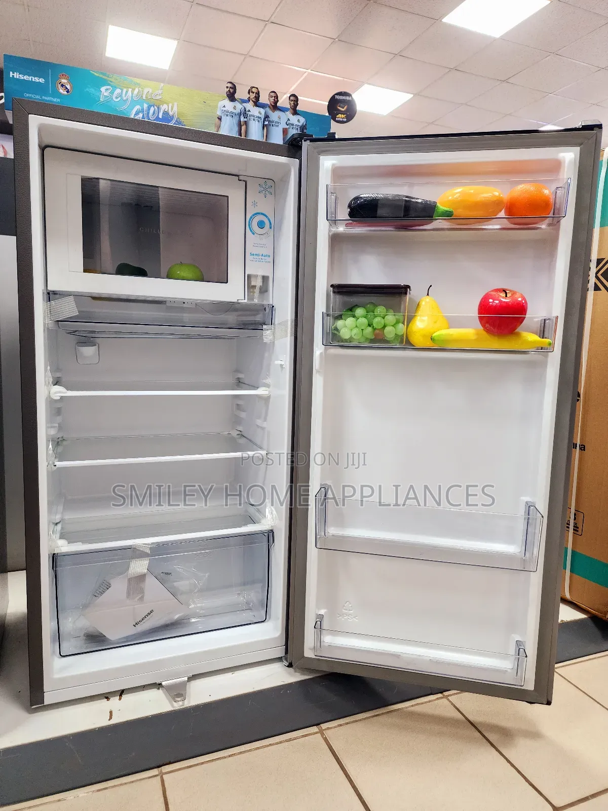 195ltrs Hisense Single Door Fridge With Defrost Technology
