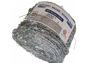 Photo - Fencing Barbed Wire Gauge 14, 25kg, 2.00mm , 300 Metres.