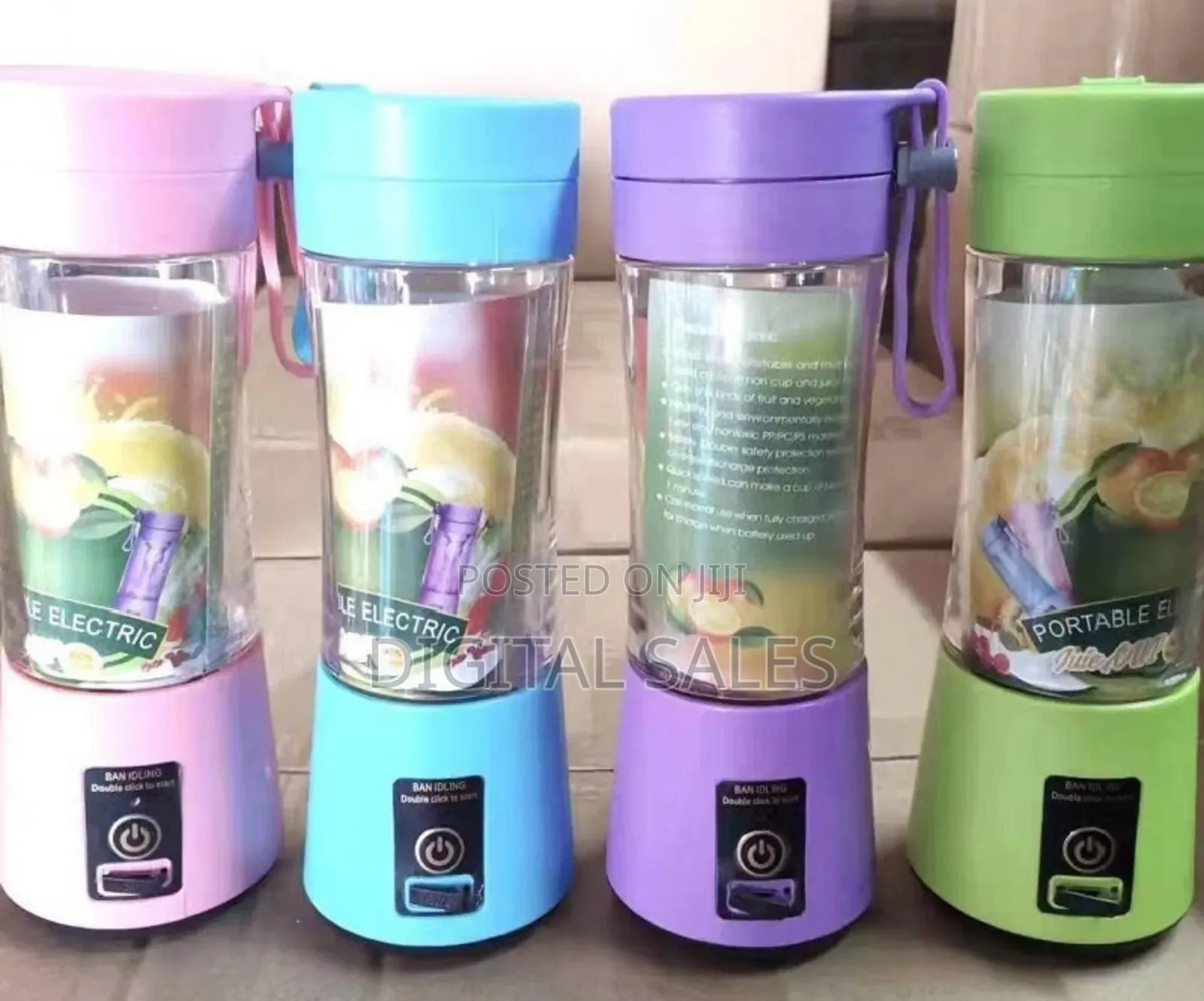 Portable Rechargeable Juice Blenders With a Battery