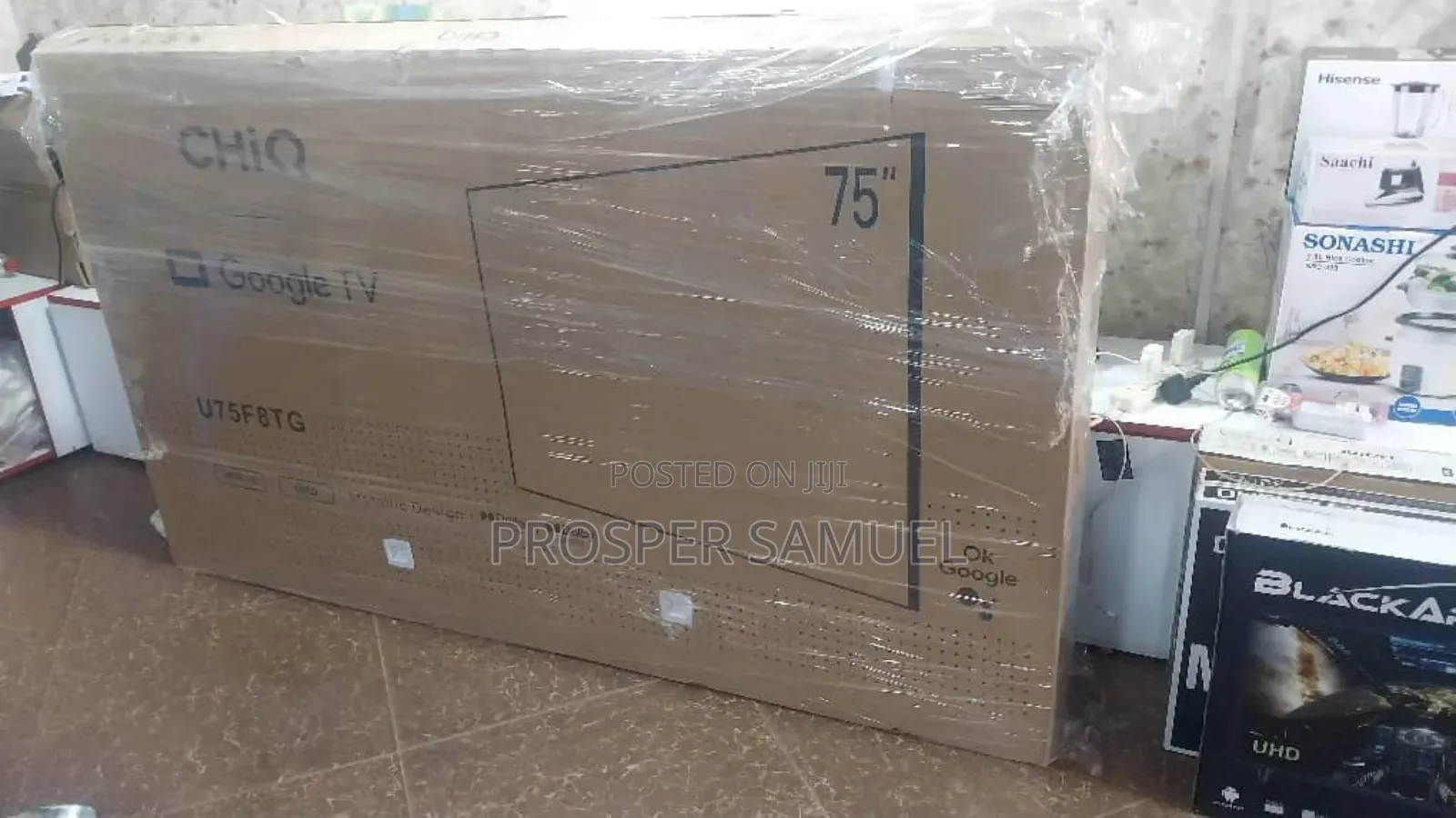 Chiq 75 Inches Smart Flat Screen With Inbuilt Free to Air De