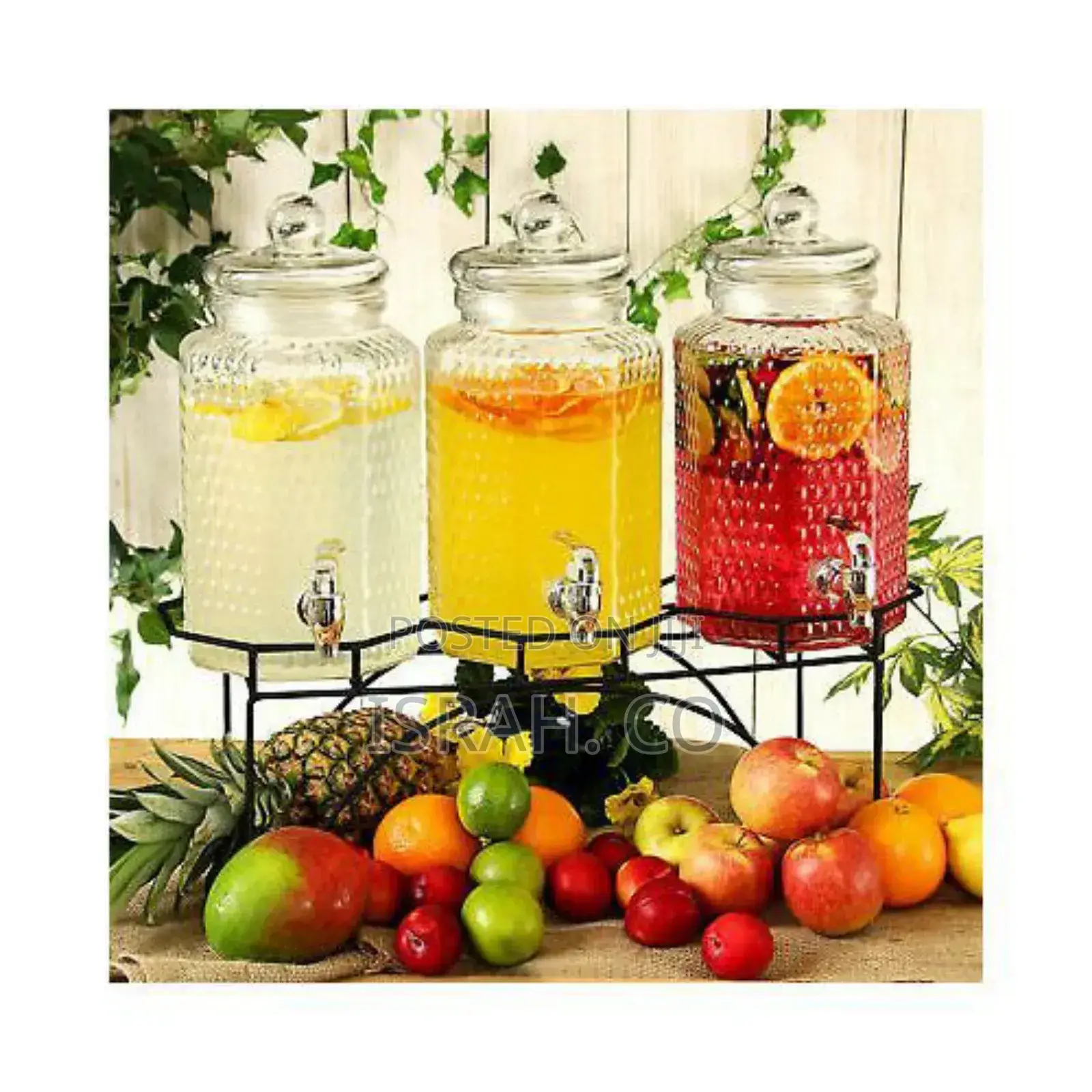 12ljug Beverage Dispensers Display With Easy Fill Spigot-