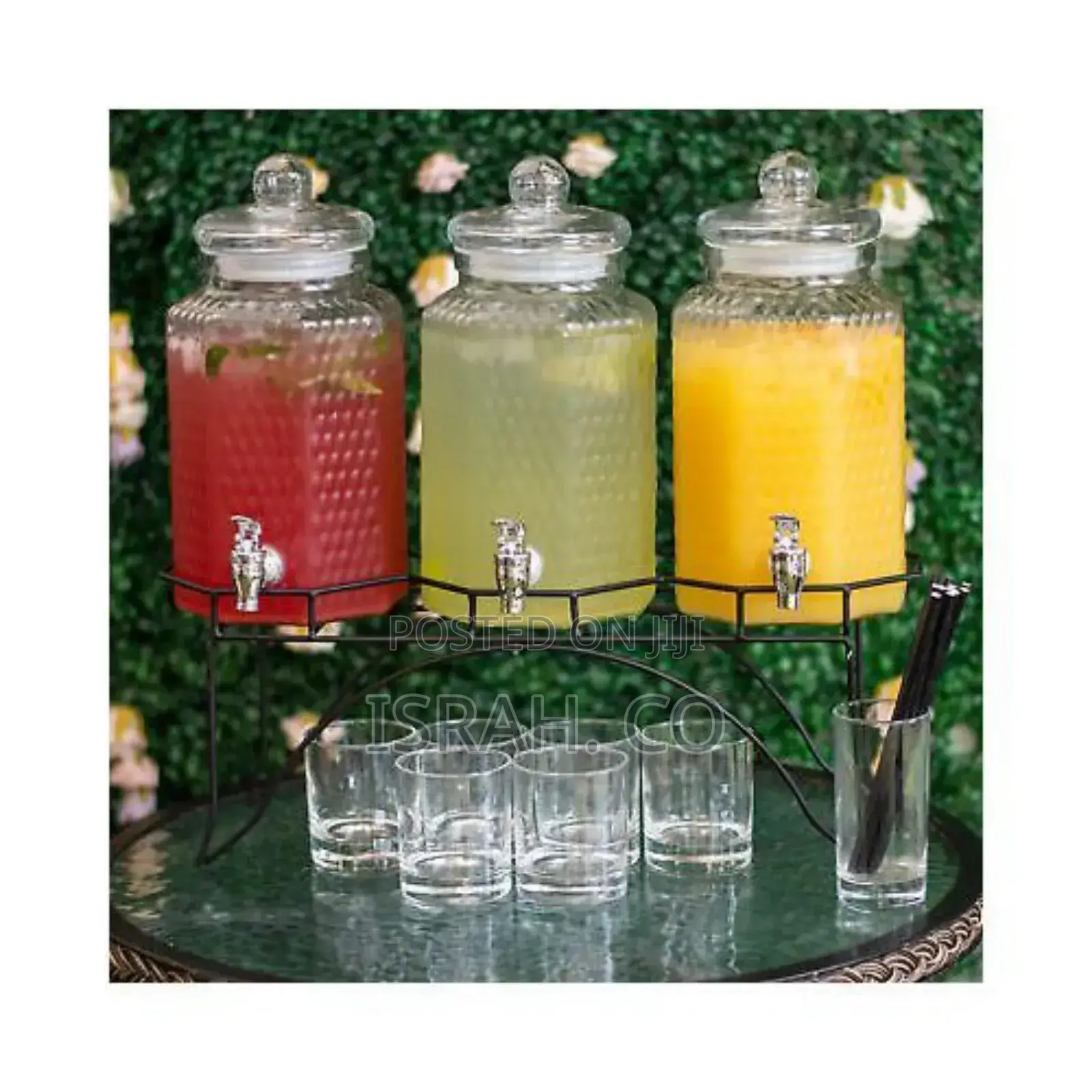 12ljug Beverage Dispensers Display With Easy Fill Spigot-