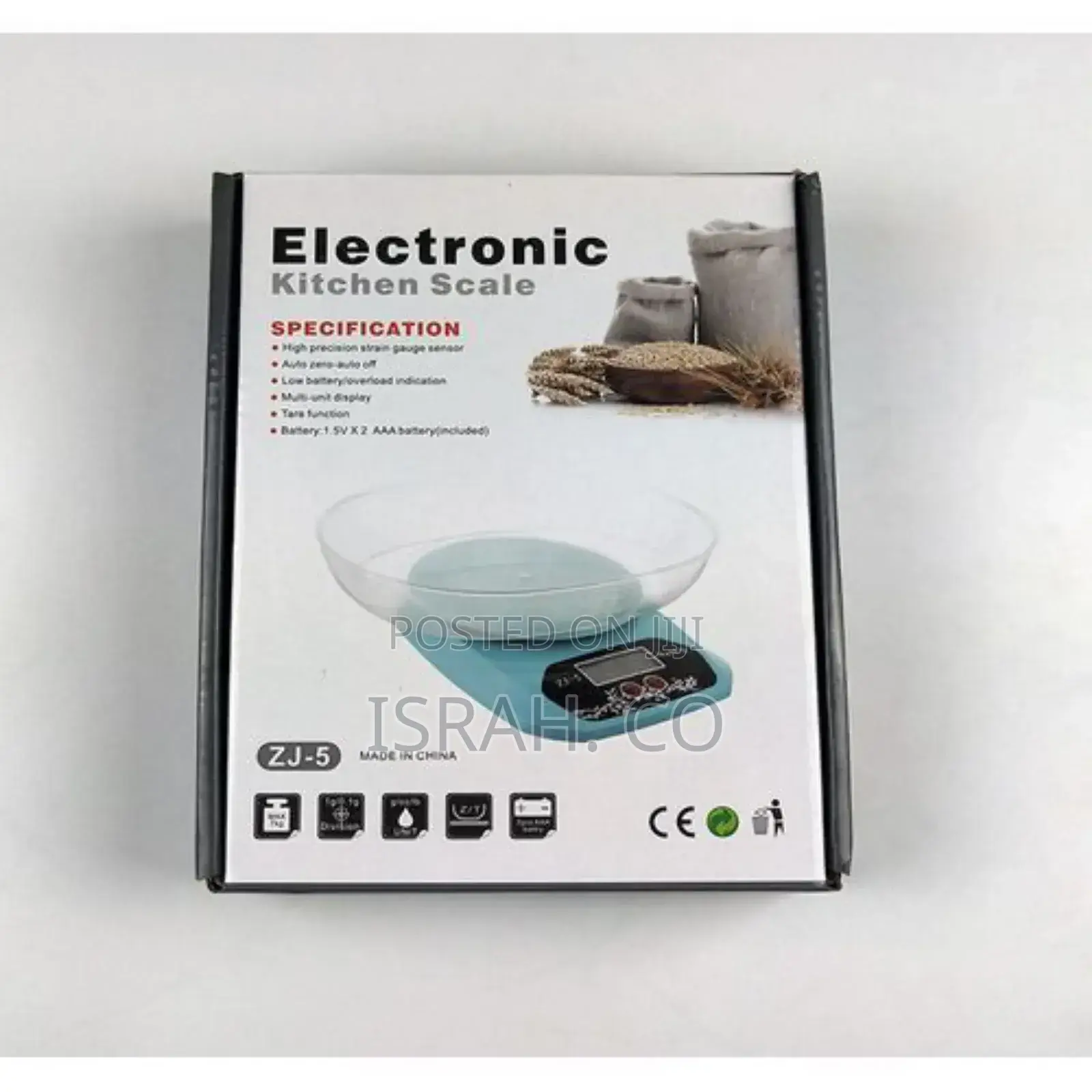 5kg Digital Kitchen Removable Bowl Electronic Scale