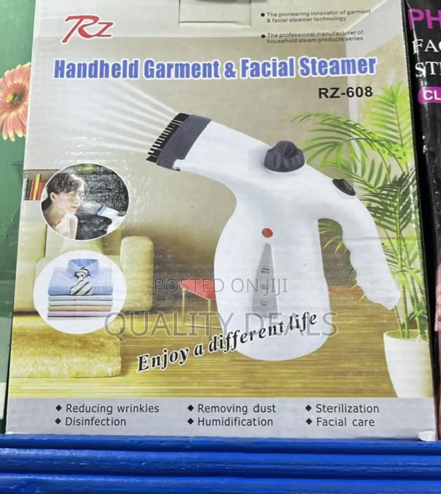 Multifunctional Garment and Facial Steamer