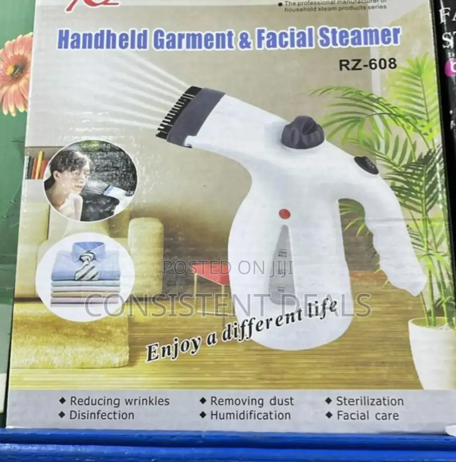 Handheld Garment and Facial Steamer