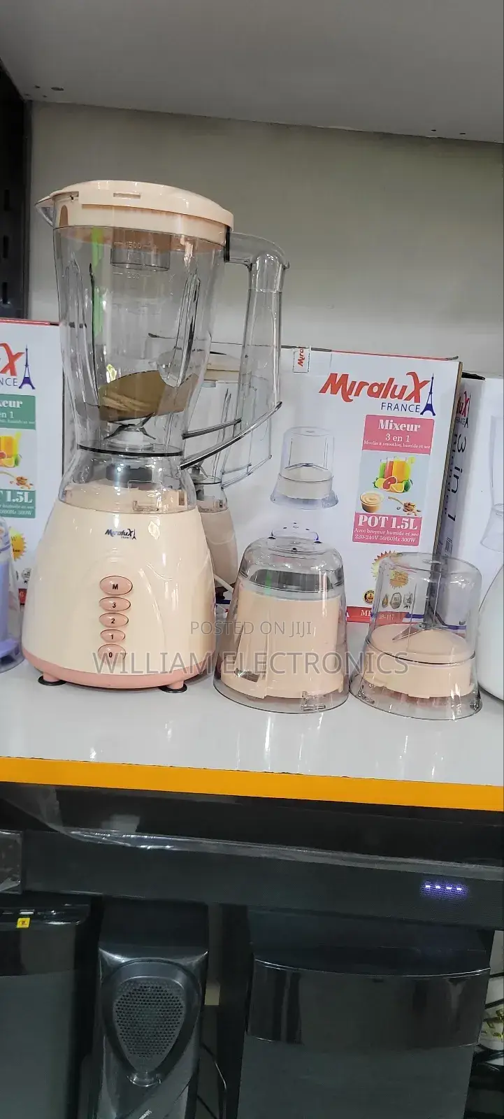 Non-Slip Rubber Feet Miralux Blender/3in1 Miralux Grinder