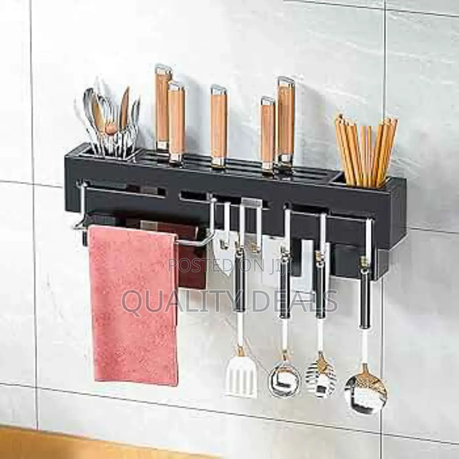 Kitchen Wall Mounted Utensil Rack