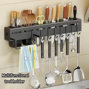 Wall Mounted Kitchen Cutlery Organizer Rack