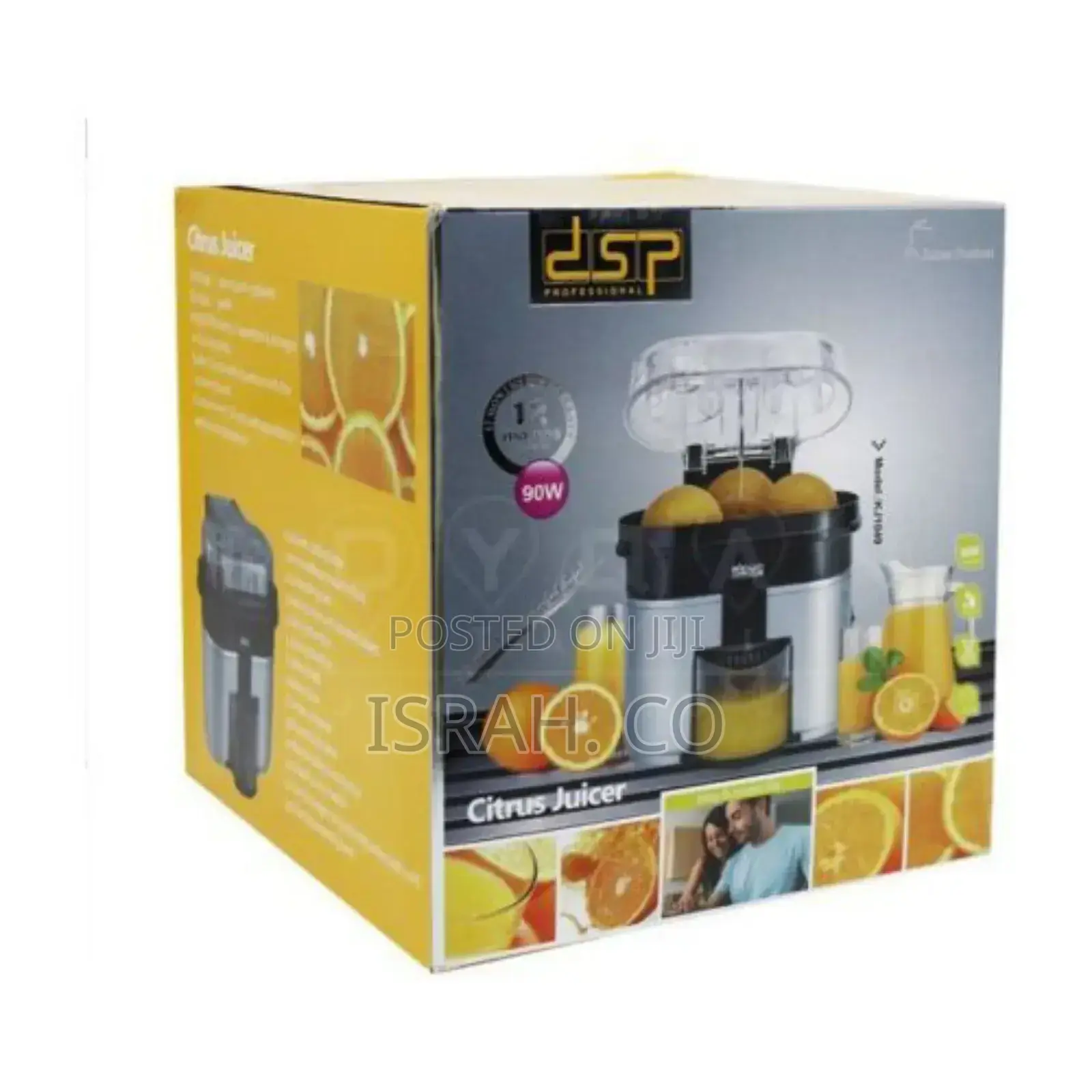 DSP Fast Electric Citrusorange Lemon Double Juicer Extractor