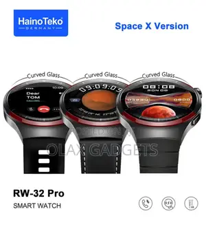 Hainoteko RW-32 Pro Space X Curved AMOLED Display Smartwatch