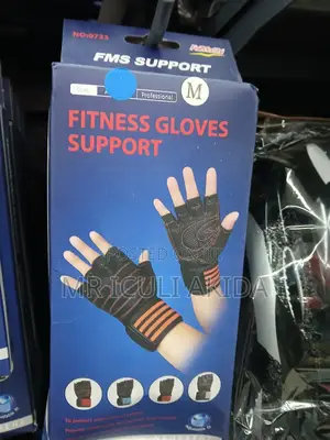 EMS Advanced Fitness Workout Support Finger,Palm Gloves