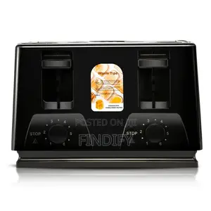 RAF 4 Slices Bread Toaster Efficient 1300W Easy to Clean