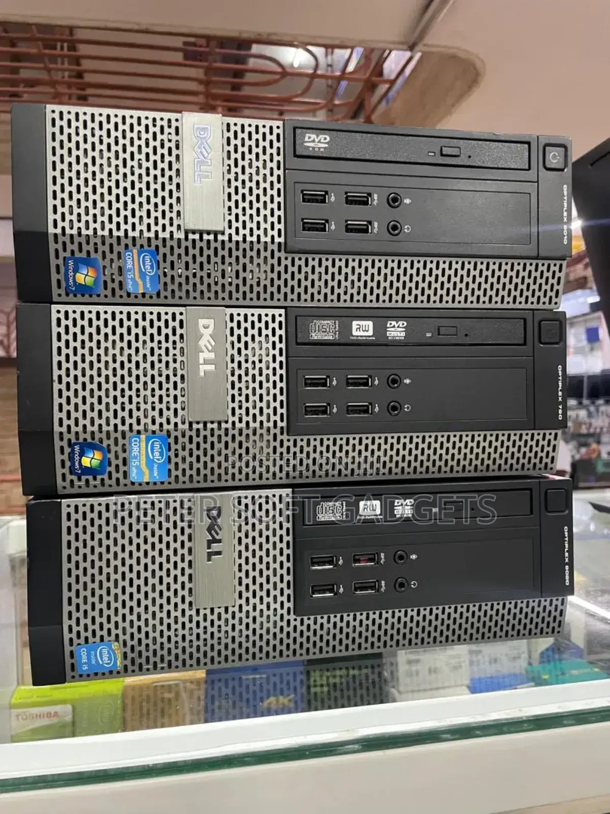 Desktop Computer Dell OptiPlex 7010 4GB Intel Core i5 HDD 500GB