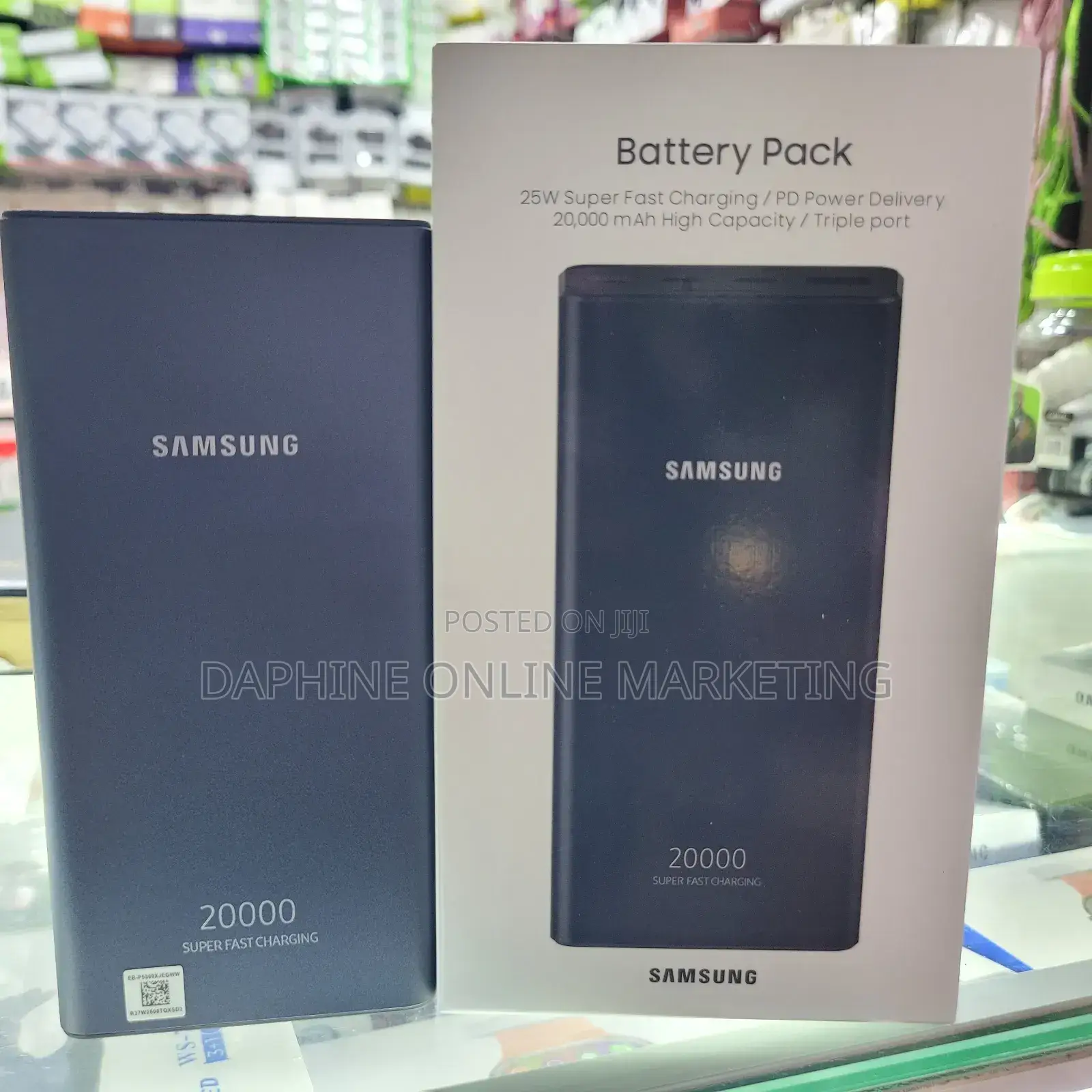 20000mah Samsung Battery Pack/Super Fast-Charging Power Bank