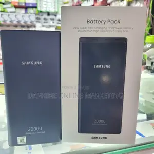 20000mah Samsung Battery Pack/Super Fast-Charging Power Bank