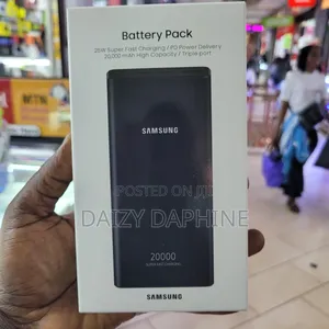 20000mah Samsung Battery Pack/Super Fast-Charging Power Bank