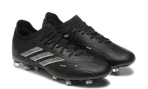 Adidas Copa Pure 2+ Black/Silver/Gold FG Football Boots