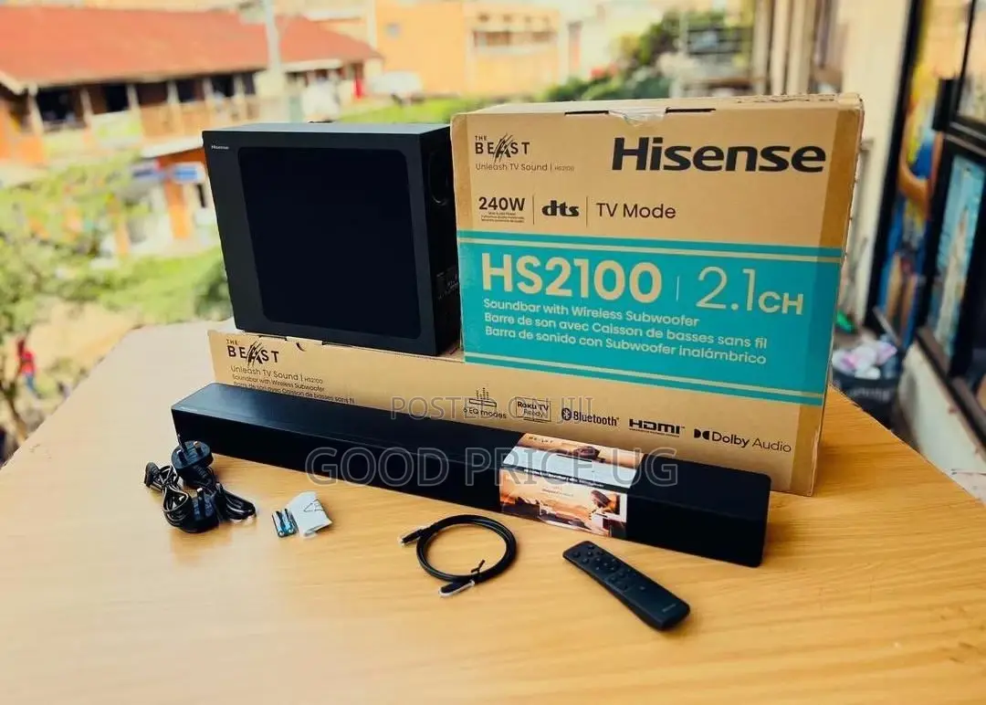 2.1ch Hisense Sound Bar/ the Beast