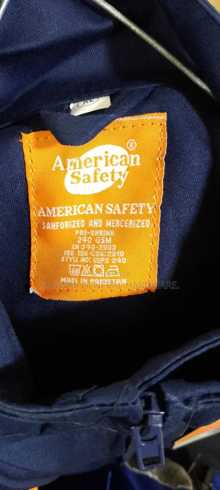 Heavy Duty Coveralls With Reflectors (American Safety)