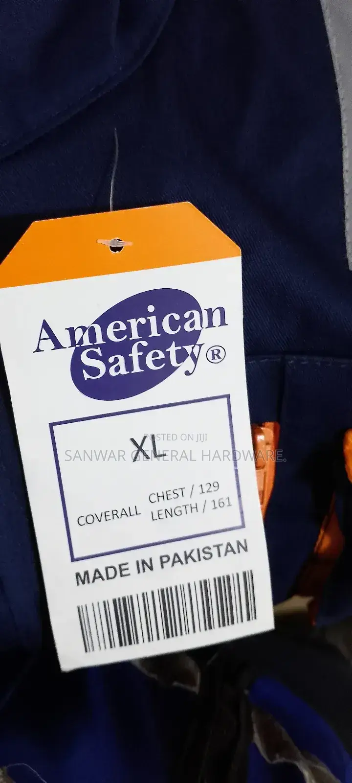 Heavy Duty Coveralls With Reflectors (American Safety)