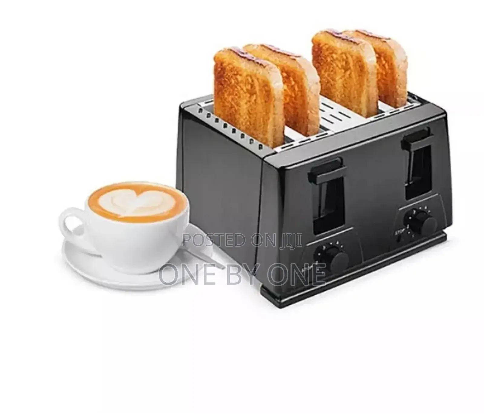 Classic 4 Slice Toaster With Drop Down Crumb Tray .