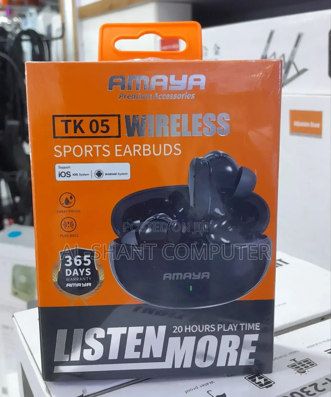 Earbuds/Amaya TK05 Wireless Sports Earbuds