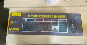 Glowing Gaming Keyboard and Mouse