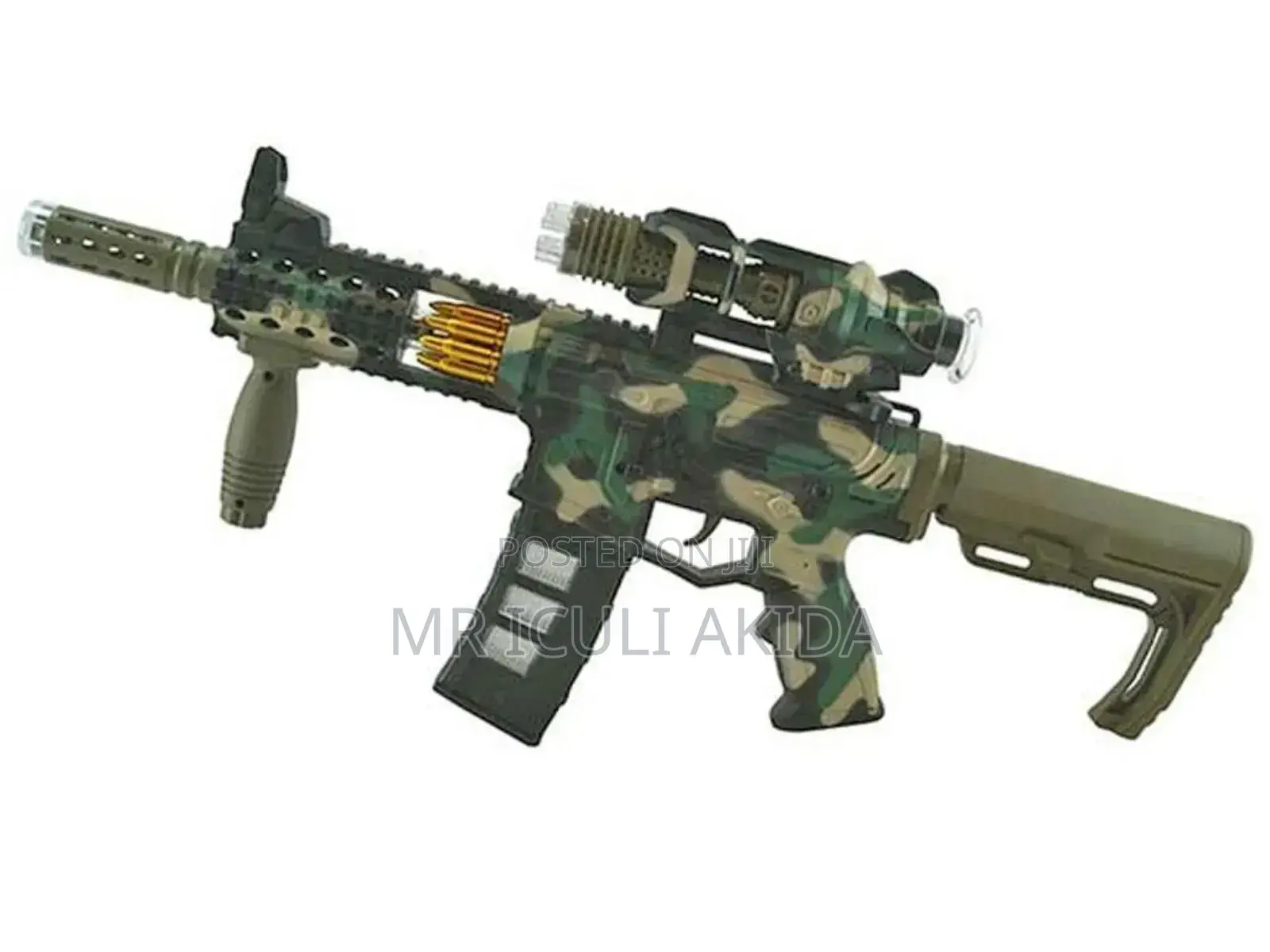 M4 Rifle Replica Toy Gun With Sounds, Lights Vibration