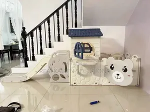 3 in 1 Multifunctional Children's Play House With Slide