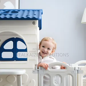 3 in 1 Multifunctional Children's Play House With Slide