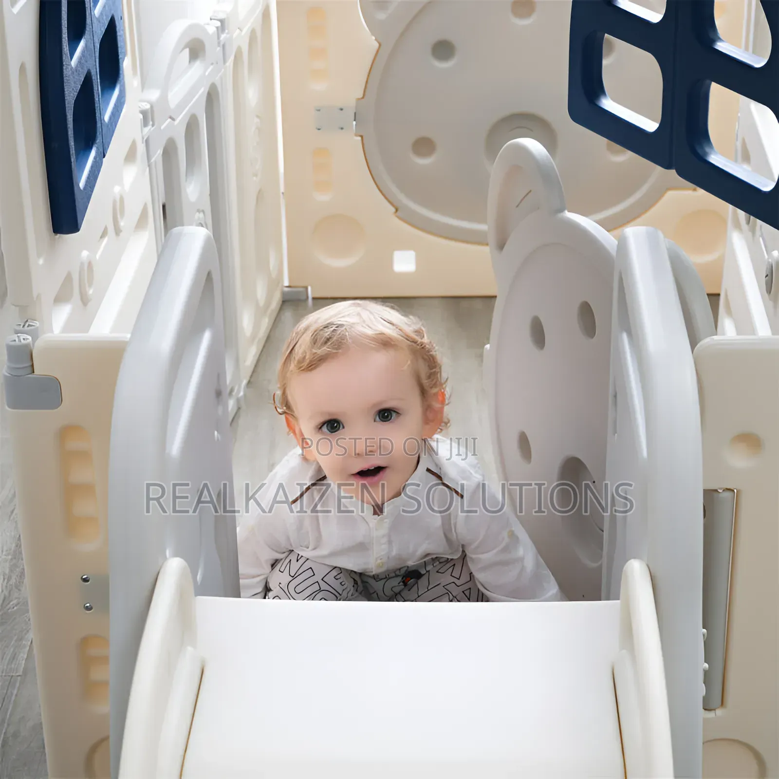 3 in 1 Multifunctional Children's Play House With Slide