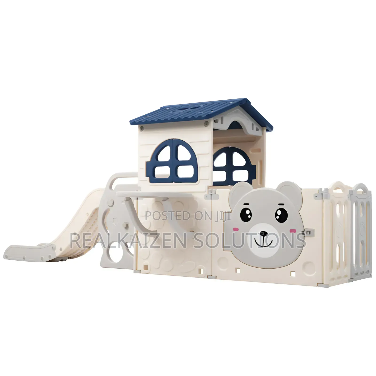 3 in 1 Multifunctional Children's Play House With Slide