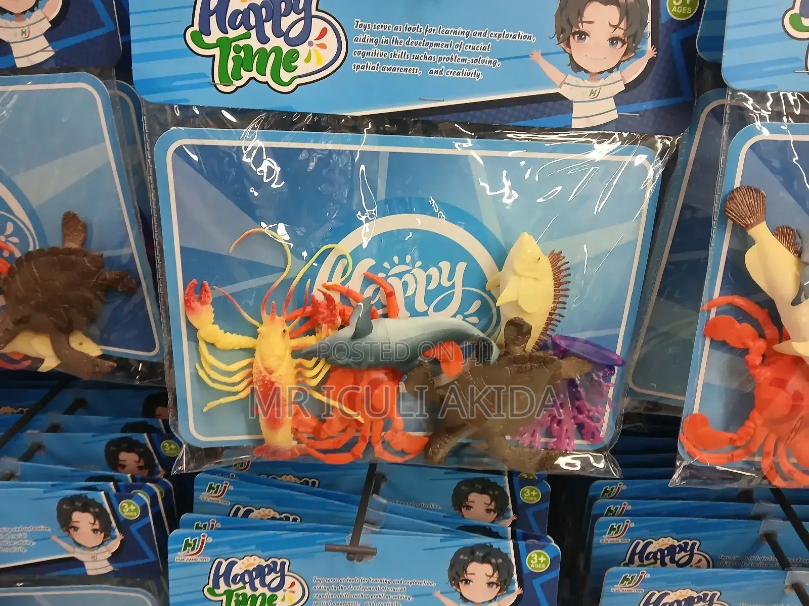 Ocean Sea Animal Figures Kids Marine Toys Kit