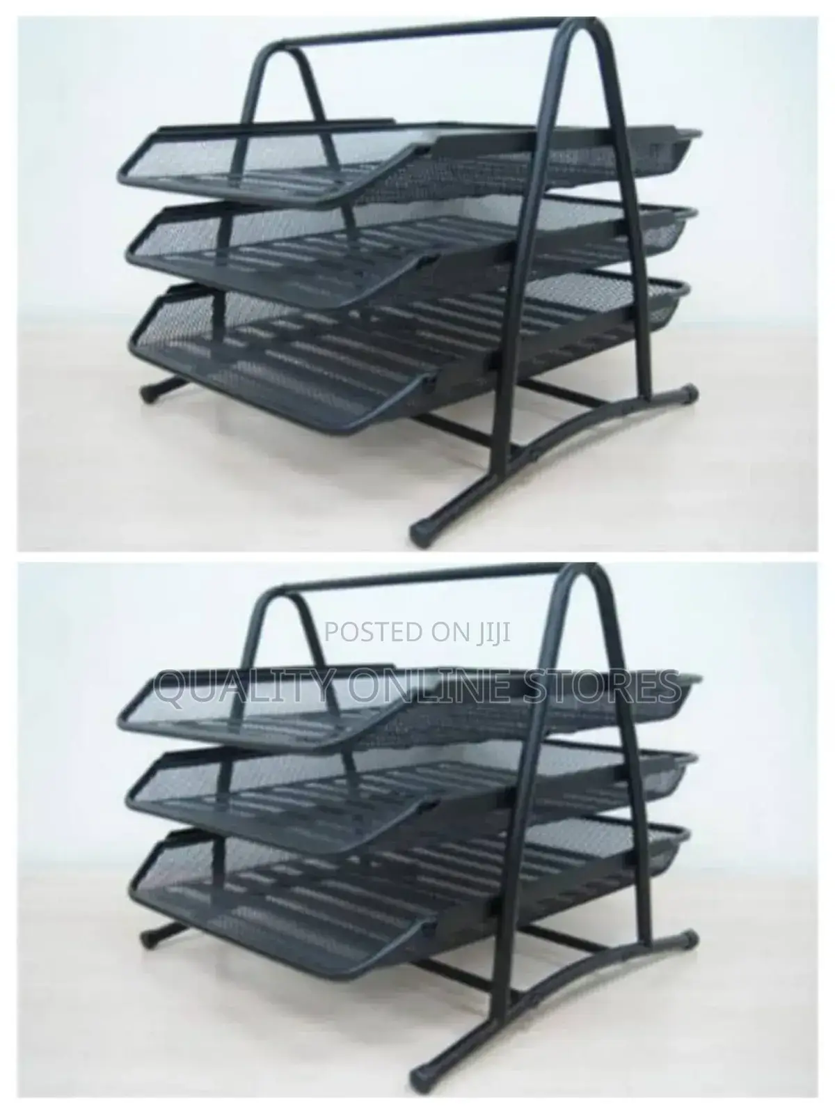 Stainless Office Files Tray