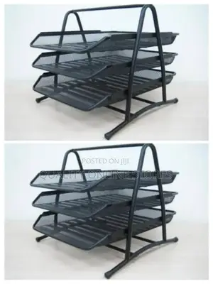 Stainless Office Files Tray