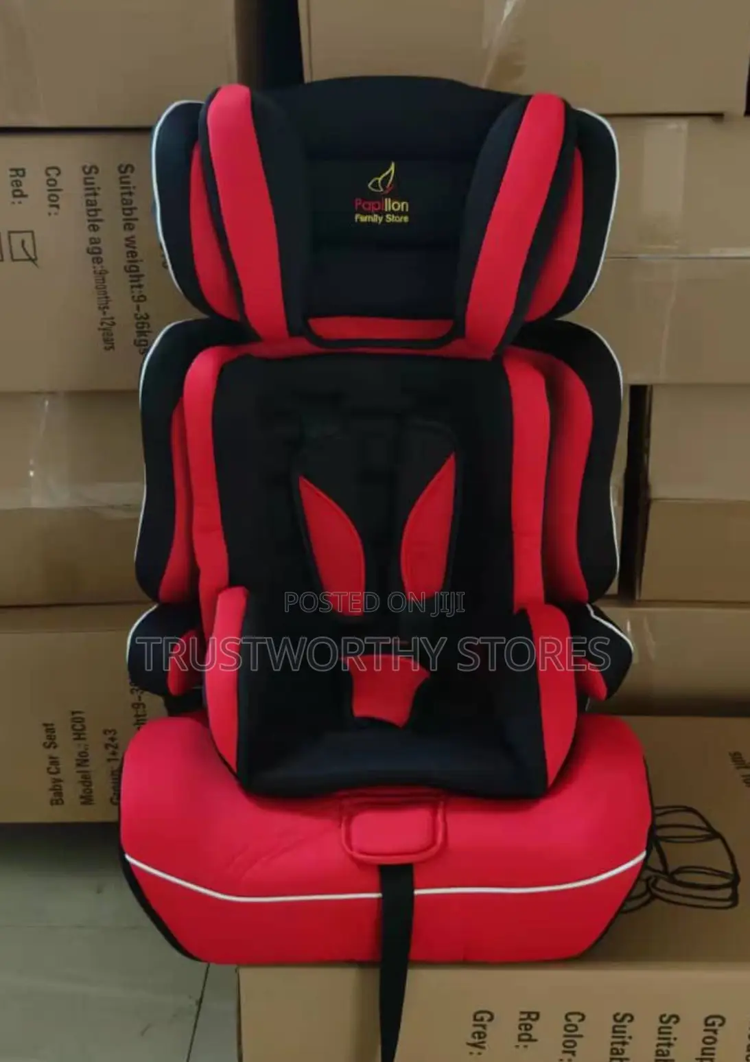 Adjustable and Flexible Baby Car Seat