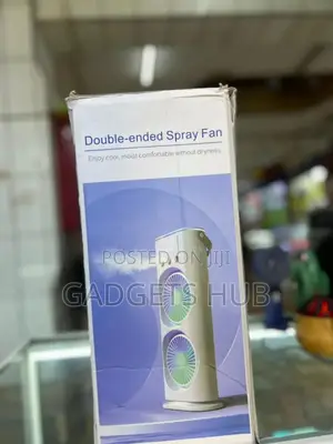 Double-Ended Spray Fan
Enjoy Cool