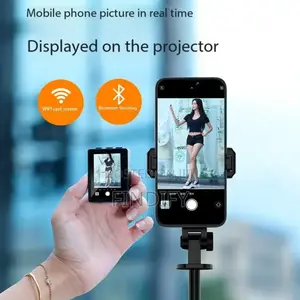 Wifi Remote Selfie Tripod With Projector
Display