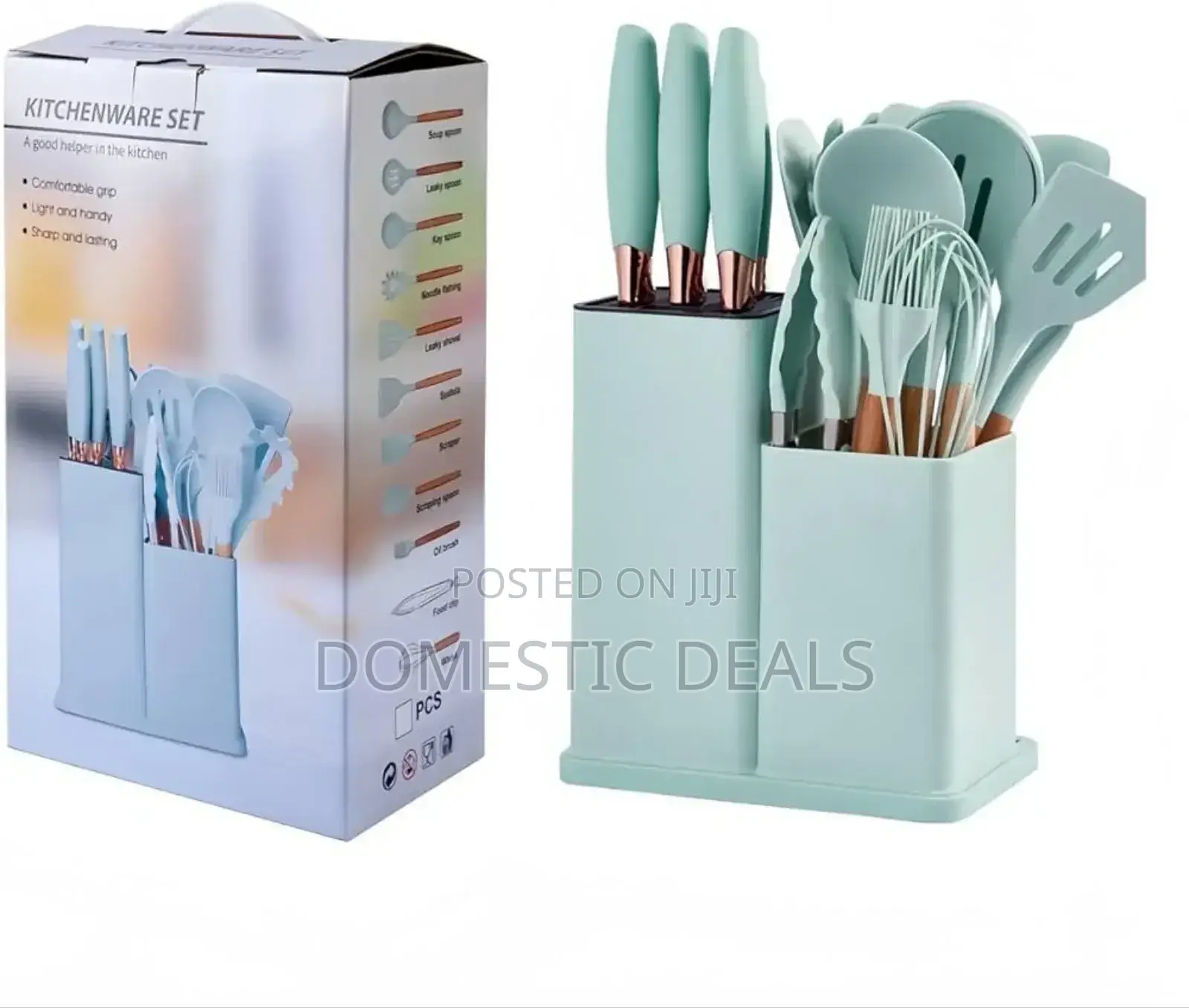19pcs Silicone Nonstick Cooking Utensil Set