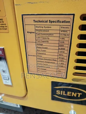 7.5kva Diesel Generator Box Body