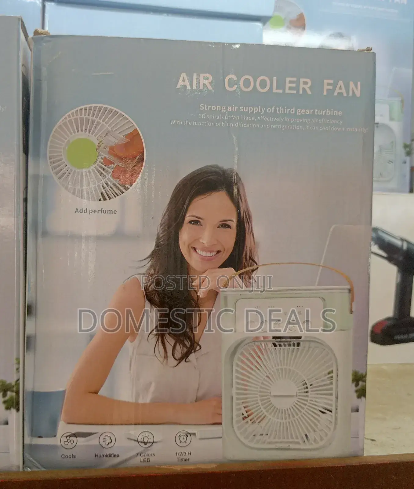 Electric Fan Air Cooler Fan Mini Air Conditioner