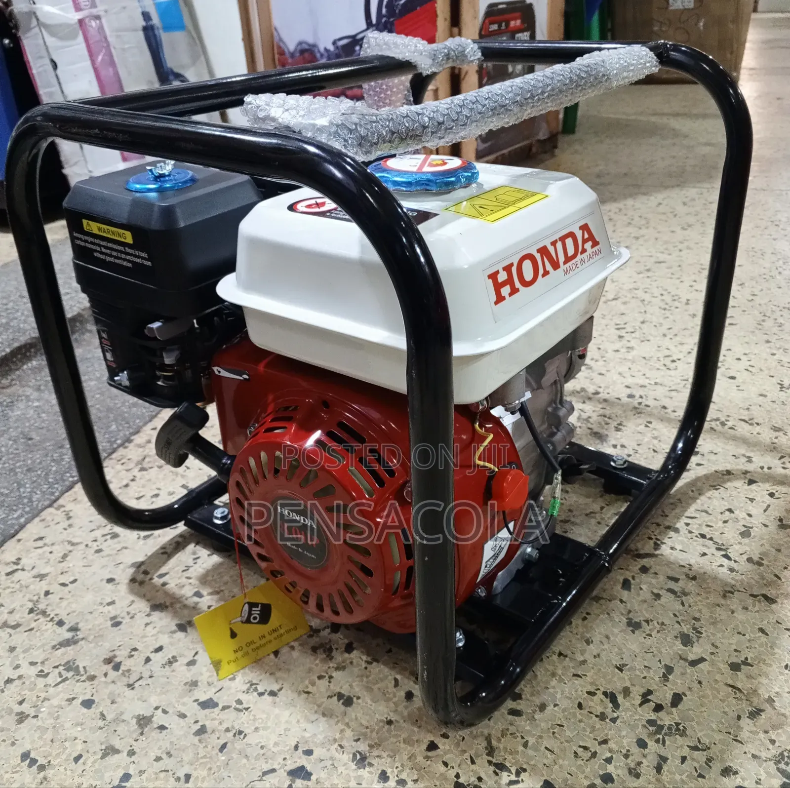 Honda Concrete Vibrator and 38mm Poker