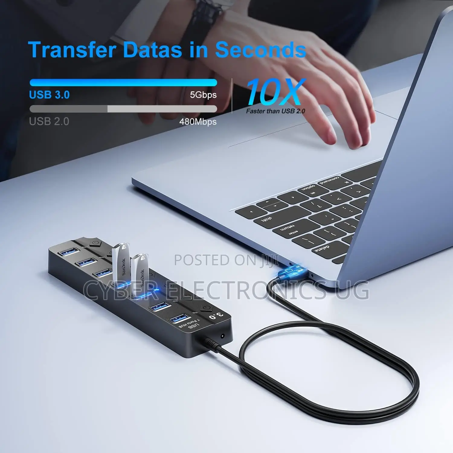 3.0 Usb Hub 7 Ports