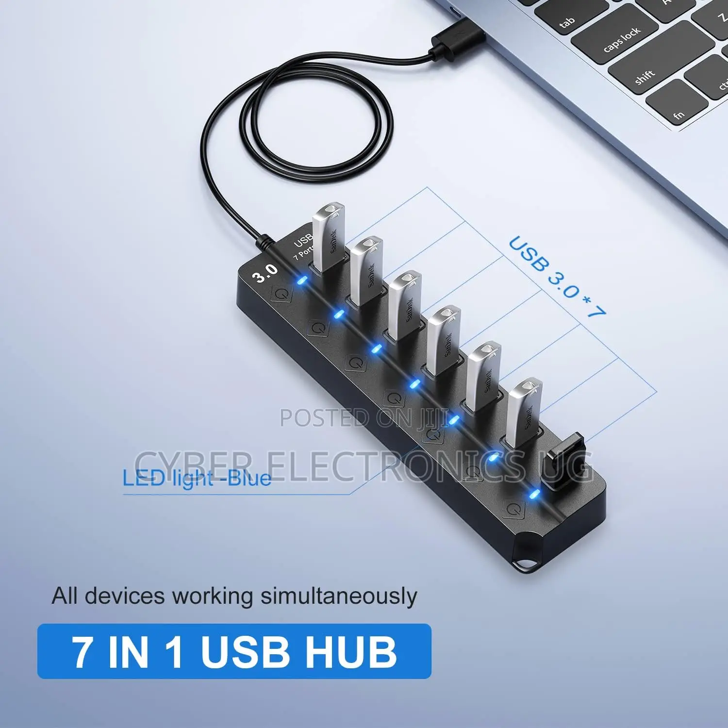3.0 Usb Hub 7 Ports