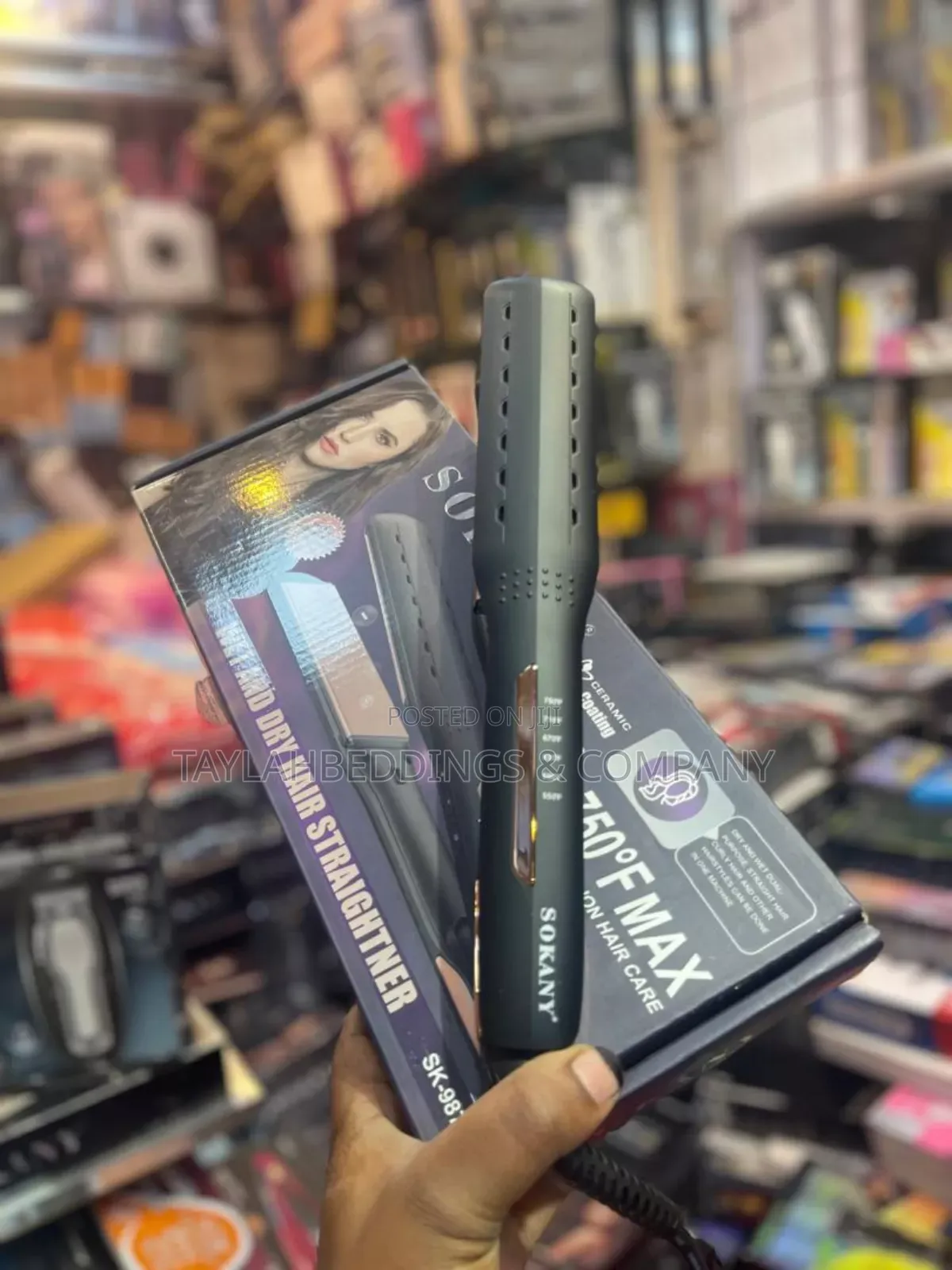 Wet and Dry Hair Straightener High Quality Plate Titanium